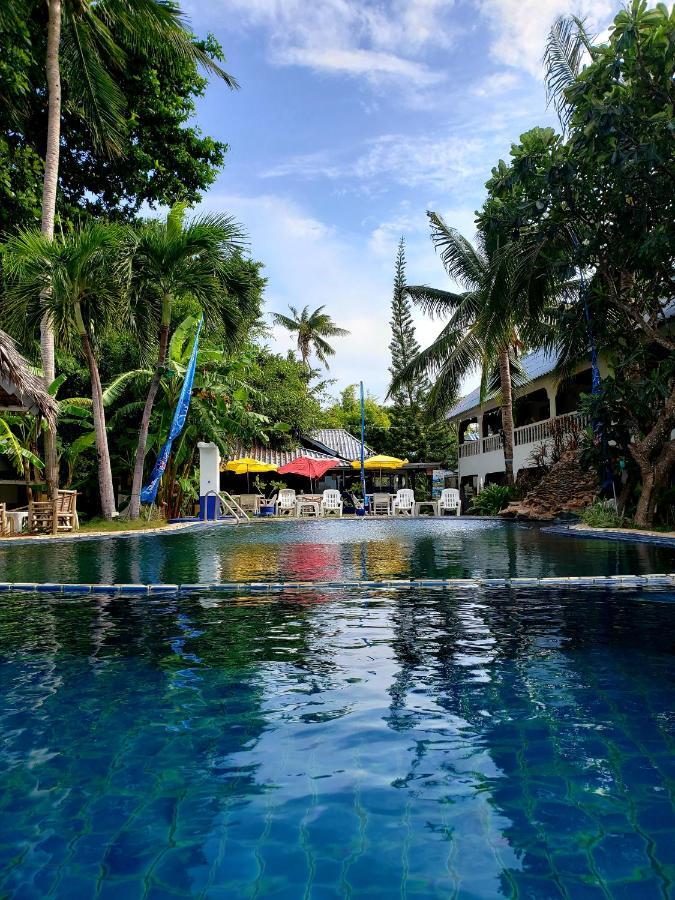Asia Blue - Beach Hostel Hacienda Koh Phangan Exteriör bild