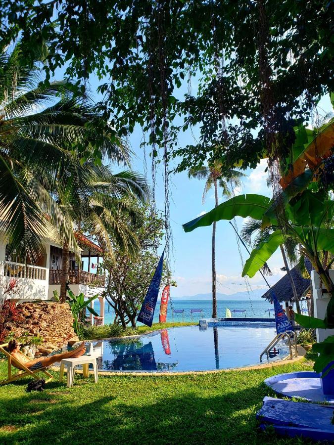 Asia Blue - Beach Hostel Hacienda Koh Phangan Exteriör bild
